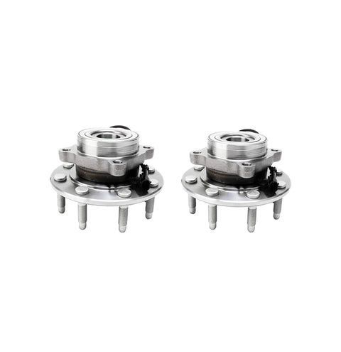 Close-up of wheel hub bearings from 16 Piece Front And Rear Suspension Kit With Upper Control Arm And Ball Joint Offset for Chevy Suburban 2500