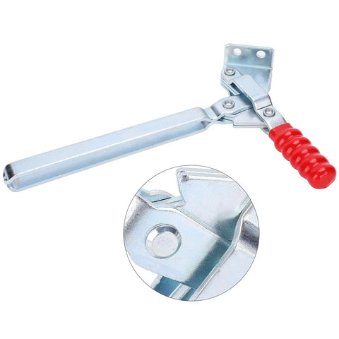 Beefy Heavy Duty Iron Galvanized Toggle Clamp With 180kg Clamping Force For Woodworking And Construction Wear Resistant Workholding Tool