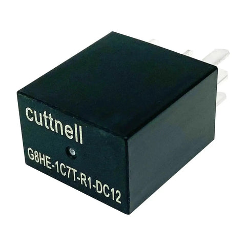 Black Six Pack 12V DC Automotive Relays 40A 5 Pin SPDT High Current Relay for Jeep Cooling Fans and HVAC