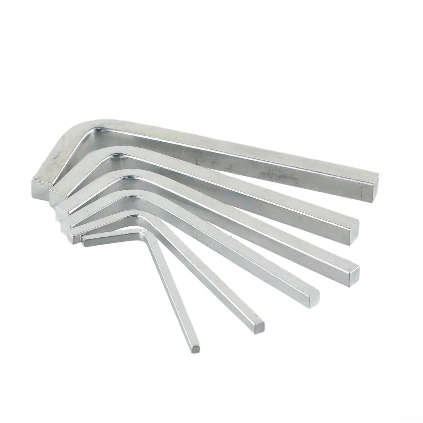 Six Piece Square Head Wrench Set L Shape Wrenches In C...