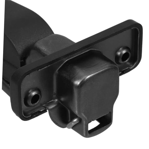 Close-up of black Soft Close Damping Cabinet Hinges for Kitchen Cabinets Wardrobes and Furniture with Quiet Closure by Veemoon.