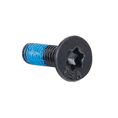 Close-up of a screw from the 32 Piece Red Dot Optics Screw Set For Adapter Plates Fits Trijicon Holosun Vortex Shield Docter Vector Optics