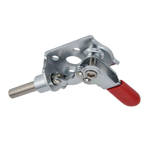 Push Pull Action Toggle Clamps With Quick Release for woodworking jigs and fixtures, pocket hole jigs, crosscut sleds, side view