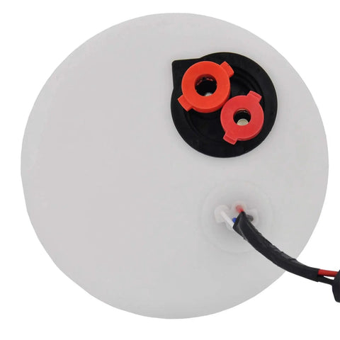 Top view of fuel pump module assembly with wiring for 2000-2002 Lincoln LS, Jaguar S-Type, Ford Thunderbird; includes tank seal.