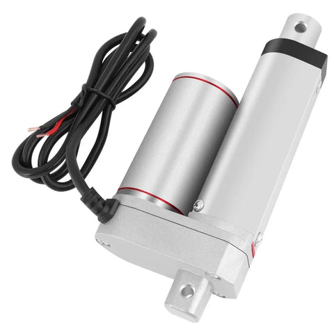 Beefy 50mm Stroke 24V Straight Line Electric Linear Actuator Delivers 750N Push Pull With Built In Stroke Switch For Medical Beds And Heavy Duty Equipment