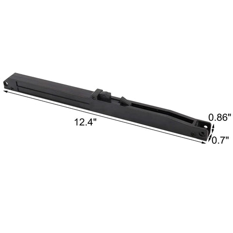 4 Pack Barn Door Soft Close Mechanisms With Spring Buffer Dampers for sliding barn door hardware, side view