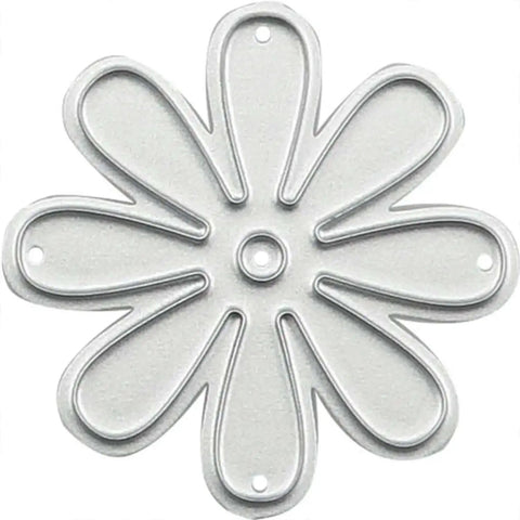 Nine Piece Flower Die Set For Card Making And Scrapbooking, Carbon Steel Cutting Dies For Floral Patterns And Snowflake Designs