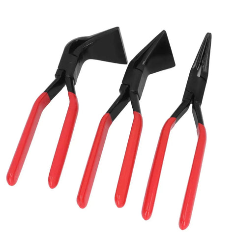 Beefy Heavy Duty Metal Bending Pliers Hand Seamer With Three Jaw Sizes for Precise Bending and Flattening of Sheet Metal
