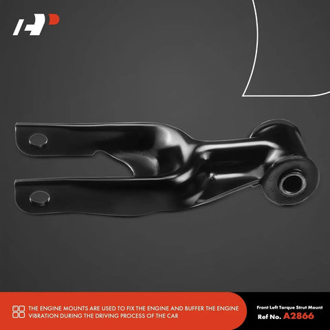 Close-up of Four Front Left Right Engine Motor Mount Torque Strut Set Direct Fit For V6 3.8L Cars Including Impala Monte Carlo