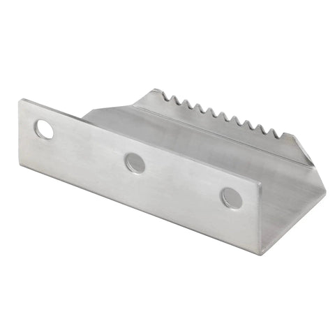 Foot Auxiliary No Contact Door Pull for Hands Free Entry and Exit, stainless steel, durable rust-resistant construction, side view