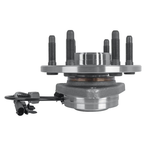 Side view of Front Wheel Hub Bearing Assembly 6 Lug 2WD ABS Direct Fit OE Replacement 515097 for 2007-2014 GM trucks.