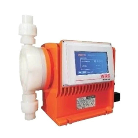 Front view of Digital Metering Pump Diaphragm EMG1025 for precise dosing in industrial and lab setups, featuring durable diaphragm.