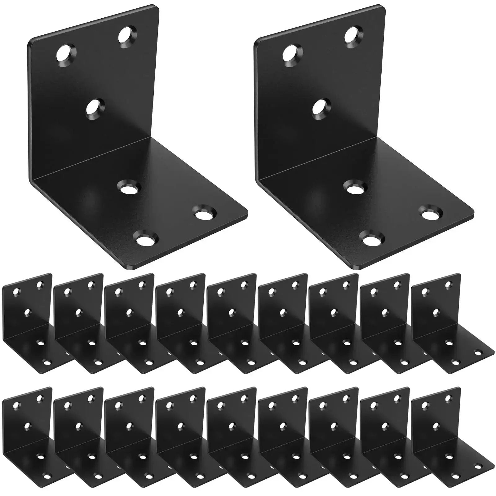 Heavy Duty 2 Inch L Brackets Corner Braces Set Of 20 F...