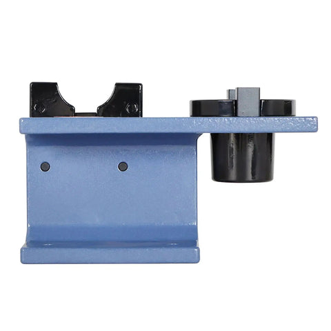 Side view of CAT40 CNC Tool Holder Tightening Fixture Locking Clamp, aluminum, lightweight, 8.47x4x5.22 inches, for milling and CNC setups.