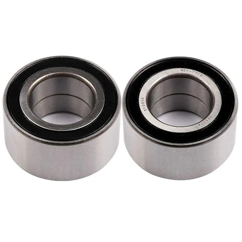 Two Piece Front Wheel Hub Bearing Set For Ford EcoSport Fiesta Focus And Mazda 2 Fits 1.0L 1.5L 2.0L 2.3L And 2.5L Engines OE Grade Replacement Heavy Duty Build Smooth Spin Easy Bolt On Upgrade