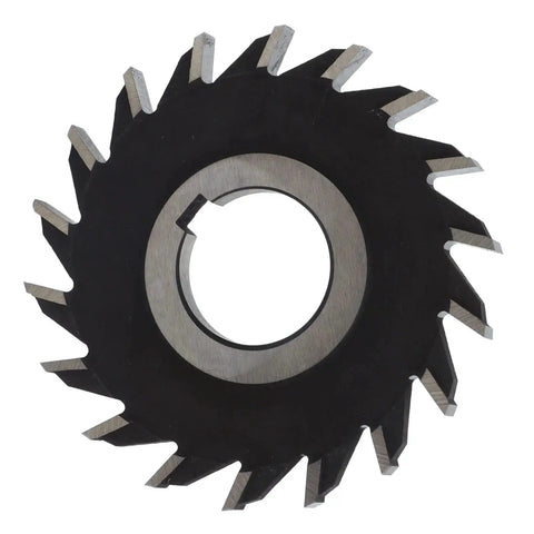 18 Teeth Milling Cutter High Speed Steel Face Mill Disc For Plane Processing 100mm Diameter Heavy Duty Precision Cutting Tool