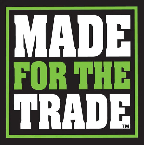 "Made for the Trade" sign for 1.25 Inch Punch Unit With Die And Draw Stud For Quick Clean Holes In Metal Up To 10 Gauge 730BB Model Punching Tool.