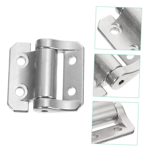 Corner Cabinet Hinge With Soft Close Function Thickened Door Hinge for kitchen cabinets, showing zinc alloy material and installation points