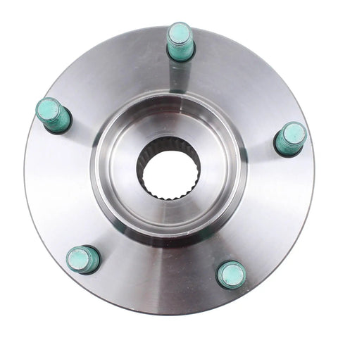 Top view of Front Wheel Hub Bearing Assembly Pair For Mazda 5 2006-2015 With ABS Direct Fit Driver And Passenger Side Kit