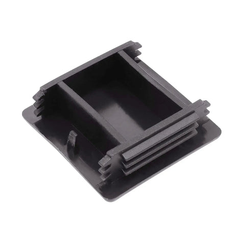 Soft PVC end caps for 1 5/8 inch strut channel protect channel ends from dust and corrosion, provide quick tool-free installation