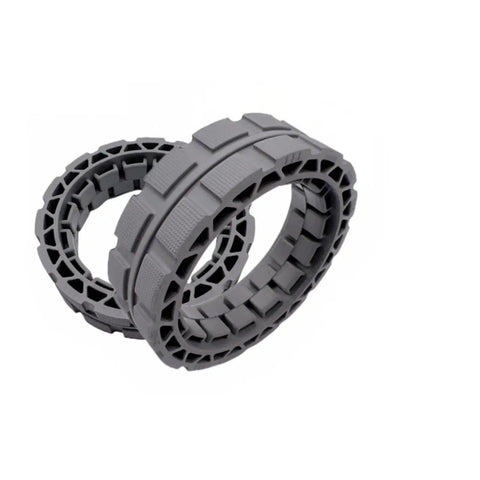 Durable Wheel Tire Replacement For Ecovacs Deebot X1 Omni T10 Turbo T10 Plus T20 Robot Vacuum Cleaner 1 Pair Easy To Install Spare Part