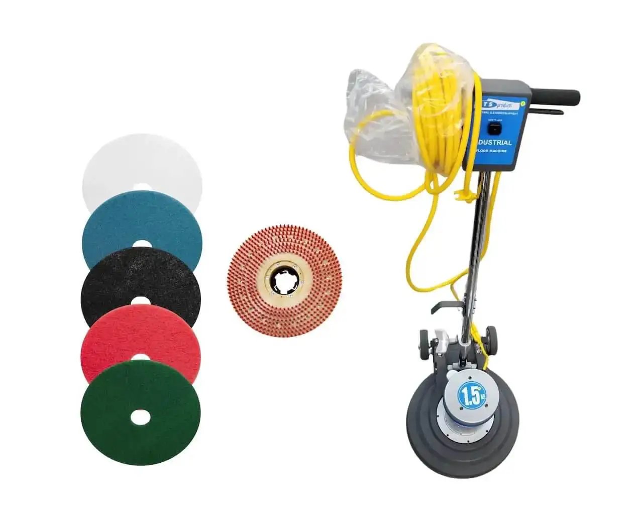 Industrial 20 Inch Floor Buffer Machine Complete Clean...