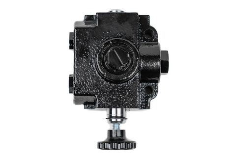 Front view of Versatile Hydraulic Selector Valve For Two-Position Three-Way High-Pressure Switching And Precise Circuit Control By Prince