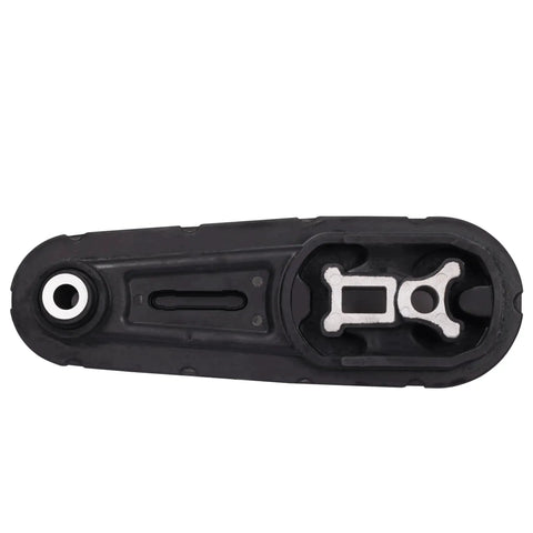 Front view of a Beefed-Up Nissan Sentra Engine And Transmission Mount Kit Set Of 4 for 2013-2019 1.8L L4 Auto CVT, black rubber and metal.