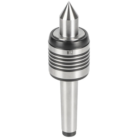 Heavy Duty 2MT Live Center With 60 Degree Morse Taper For Wood And Metal Lathes CNC Turning Up To 3500 RPM Precision Ground Hardened Steel