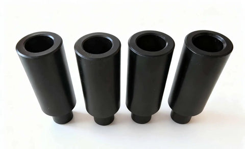Riser Fixture Pins 10 Pack Nitrided Steel 2 Inch Height Five Eighths Inch Bottom Diameter 1 Inch Top Diameter Locator Pins