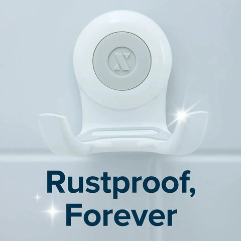 Power Lock Suction Cup Hook For Shower And Mirror Holds Razor, Phone, Or Towel 11 Lb Capacity No Drilling No Tools