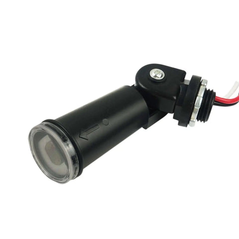 2 Pack AC 120V Outdoor Photocell Light Sensors Auto Dusk To Dawn On Off Switches With Swivel Mount Photoelectric Sensor
