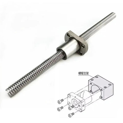 End Support Bearing For Miniature Ball Screw Nut Housing Fits SFK0802 SFK1002 SFK0601 C5 FKFF10 CNC 3D Printer Upgrade