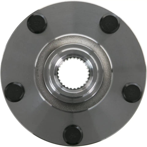 Pair Of Front Wheel Hub And Bearing Repair Kit For 2002 2003 2004 2005 2006 Nissan Altima L4 2.5L Models, front view
