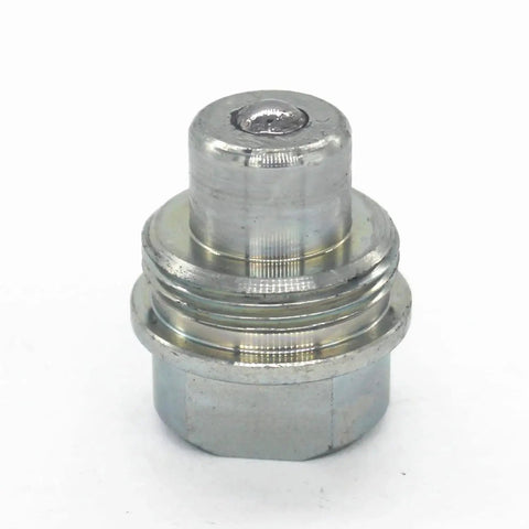Beefed Up KZE B 02 One Quarter Inch NPT High Pressure Hydraulic Quick Connect Coupling 10000 PSI Ball Valve close-up