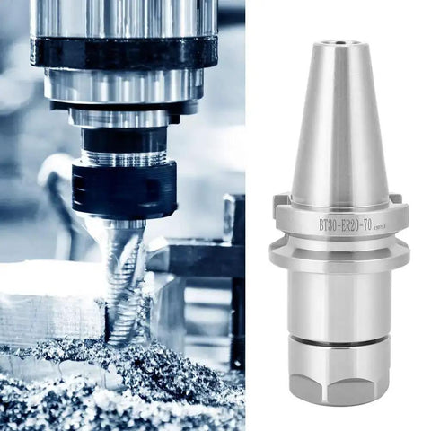 ER20 70 Collet Tool Holder For CNC Lathe And Milling Accessories in action with 40Cr alloy steel, enhancing precision and durability.