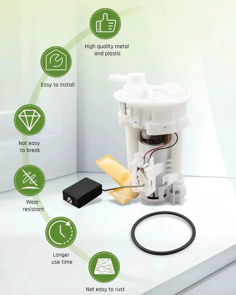 Electric Fuel Pump Module Assembly For 2003 2004 Toyota Corolla Matrix And Pontiac Vibe 1.8L L4 Engines Replacement Pump side view