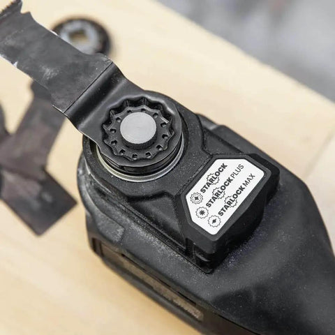 Close-up of 18V LXT Sub-Compact Brushless Cordless Multi-Tool With Variable Speed Control and StarlockMax