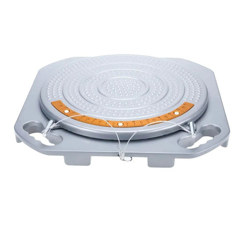 Wheel Alignment Turn Plates 360 Degree Rotating 4 Ton Capacity Pair For Car And Truck Front End Turntable Tables