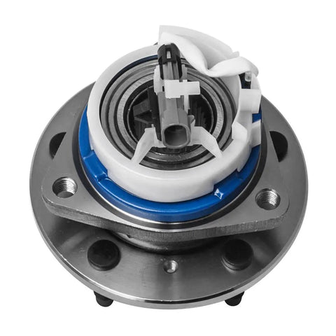 Front Wheel Hub And Bearing Assembly 5 Lug With ABS Compatible With Buick Allure and more, top view