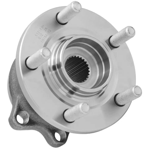 Rear Driver Or Passenger Side Premium Pre Pressed Wheel Hub Bearing Assembly Replacement For 2000 To 2004 Legacy 2000 To 2004 Outback 2003 To 2006 Baja Bolt On OE Style Hub Bearing 512183H close-up view