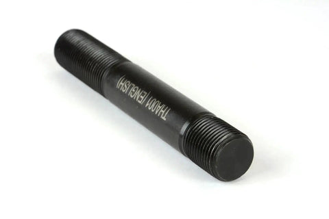 Long English Knock Out Punch Draw Stud For 3/4-16 Thread, Heavy Duty Engineering Tool, 4.84 In Length, 8.3 Oz Weight, Side View