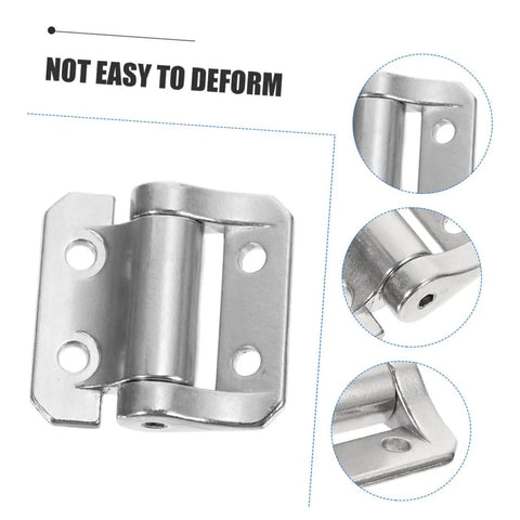 Thickened Zinc Alloy Cabinet Hinges With Damping For Residential Doors And Corner Cabinets Built To Last OSALADI Heavy Duty 3 Nm Torque Silver Large Size For Home Repair And Replacement