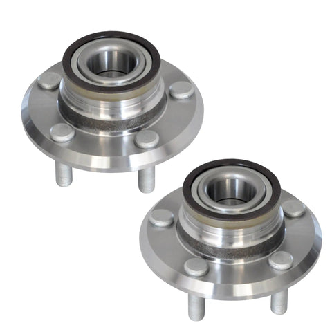 2 Pack Front Wheel Hub And Bearing Assembly 5 Lug Fit For Chrysler 300 2005 To 2014, Dodge Challenger 2008 To 2014, Charger 2006 To 2014, And Magnum 2005 To 2008 Direct Replacement Wheel Hub Kit shown