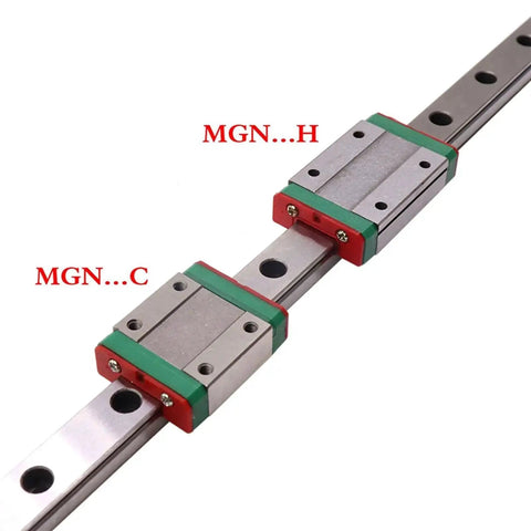 Pro Grade Linear Rail Guide Kit For 3D Printers And CNC Machines Includes Carriage Aluminum Alloy Anodized Finish Smooth Glide