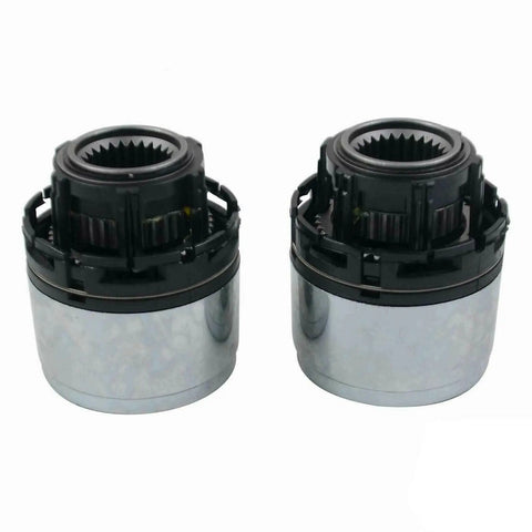 Beefy 2 Pack Front Manual Locking Hubs Steel Roller Bearing Set For Ford Ranger 1998 2000 And Mazda B3000 2001 2008 Replacement