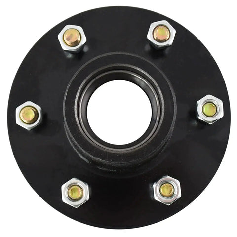 Heavy Duty 6 On 5.5 Inch Trailer Hub Kit For 6000 Lb Axles Fits 42 Spindle 6 Lug Includes Inner Bearings 25580 25520 And Outer