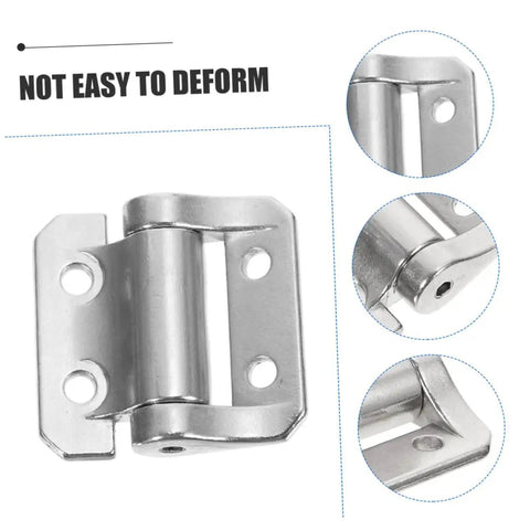 Heavy Duty Cabinet Door Hinge Replacement With Built In Damping For Silent Smooth Close And High Load Capacity Ideal For Residential Cabinets Bathrooms And Furniture Durable Soft Close Hinge For Corner Cabinets, zinc alloy and steel construction, front view