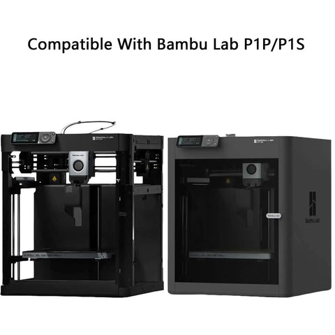 2 Pack 24V 48W Ceramic Heater With Thermistor For P1P And P1S 3D Printers High Temp 300C shown compatible with Bambu Lab printers