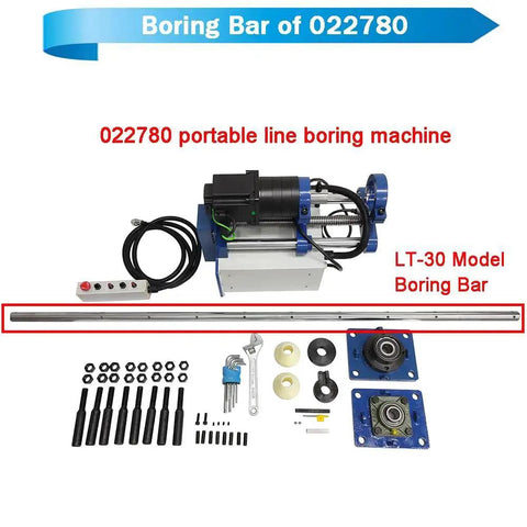 Pro Grade Portable Line Boring Machine Boring Bar 1.18 Inch By 63 Inch And 30 By 1600 Millimeter LT30 Model Steel Line Bore Bar Accessory